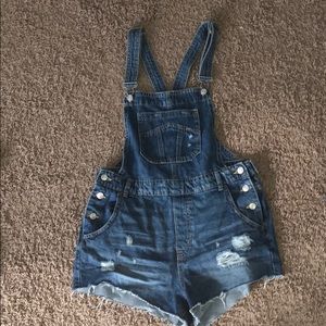 DIVIDED jean overalls size 10